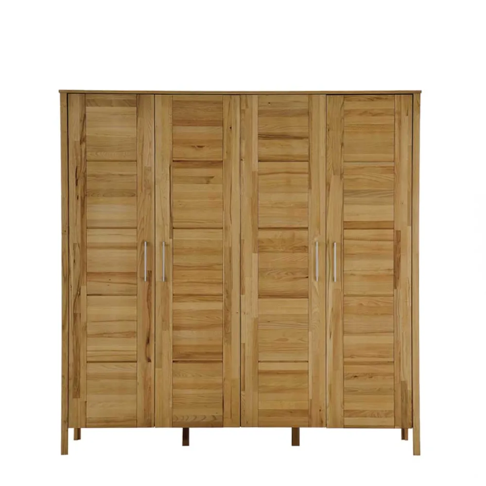 Wohnen Kleiderschränke<Massivholz Kleiderschrank Lianzo aus Kernbuche