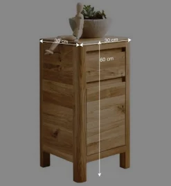 Wohnen Kommoden<Massivholz Kommode Uvinessa 1-türig mit Schublade