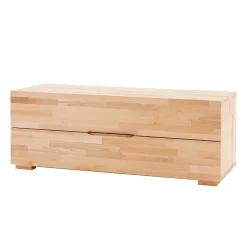 Wohnen Tv & Hifi-Möbel|Lowboards<Massivholz Lowboard Buche Natur Pleasure mit 2 Schubladen