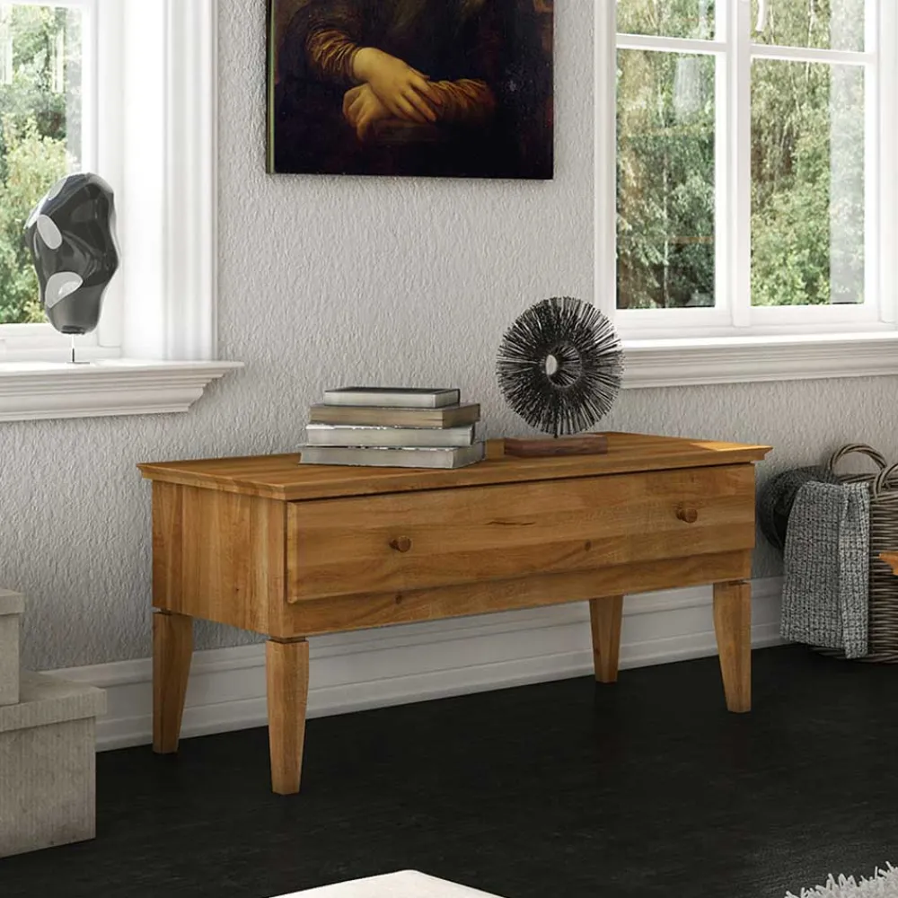 Wohnen Tv & Hifi-Möbel|Lowboards<Massivholz Lowboard Masdamos aus Wildeiche geölt
