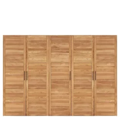 Wohnen Kleiderschränke<Massivholz Schlafzimmerschrank 5-türig - Zaisan