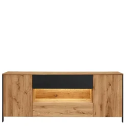 Wohnen Sideboards<Massivholz Sideboard - modern mit LED Licht - Viligrana