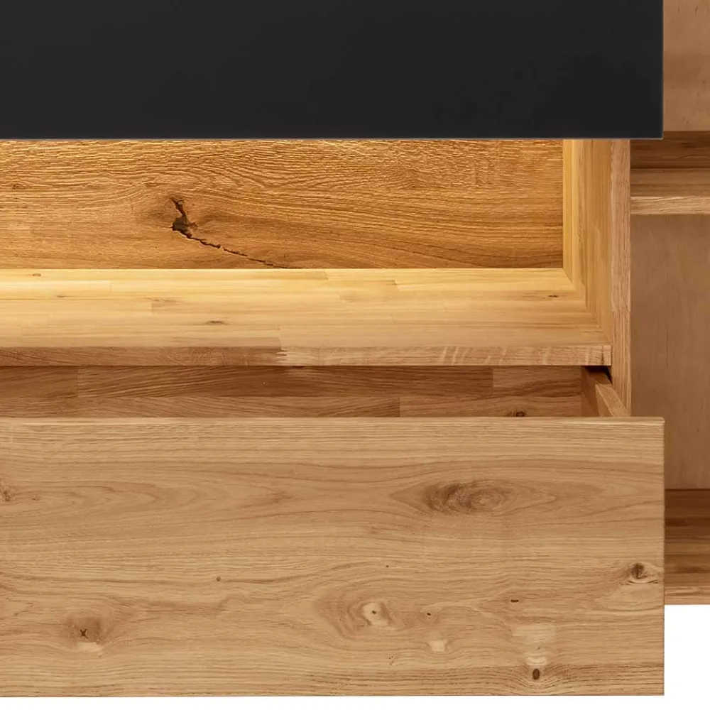 Wohnen Sideboards<Massivholz Sideboard - modern mit LED Licht - Viligrana