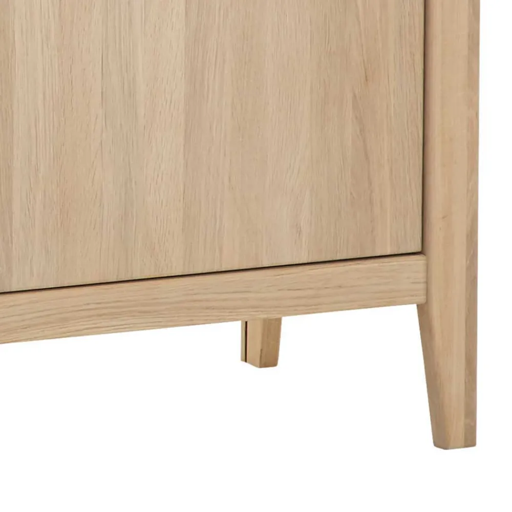 Wohnen Sideboards<Massivholz Sideboard in Eiche Bianco - Vangus