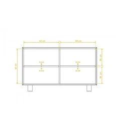 Wohnen Sideboards<Massivholz Sideboard Manzey aus Wildeiche geölt