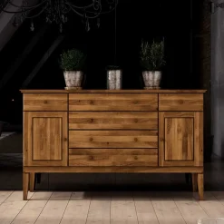 Wohnen Sideboards<Massivholz Sideobard Masdamos aus Wildeiche geölt