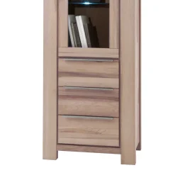 Wohnen Vitrinen<Massivholz Vitrine Thivios aus Wildeiche