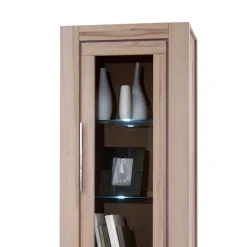 Wohnen Vitrinen<Massivholz Vitrine Thivios aus Wildeiche