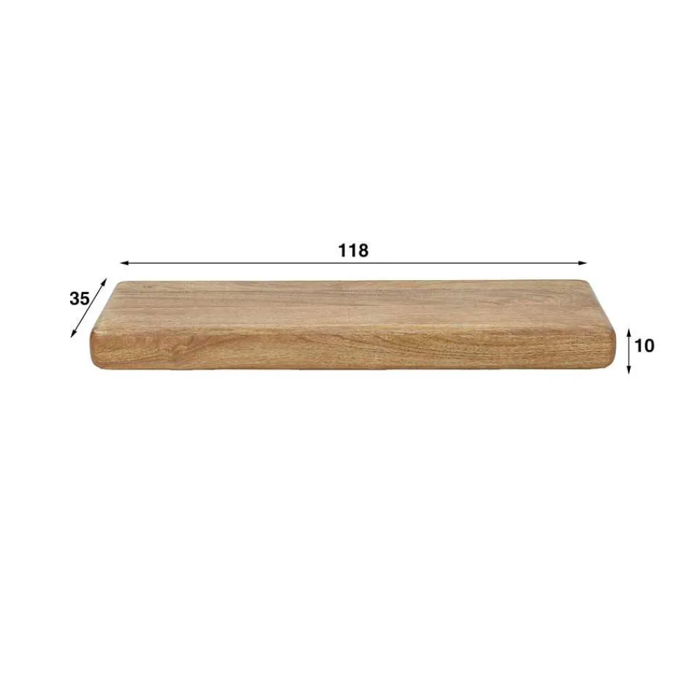 Wohnen Regale<Massivholz Wandboard in Schwebeoptik - Ceoni