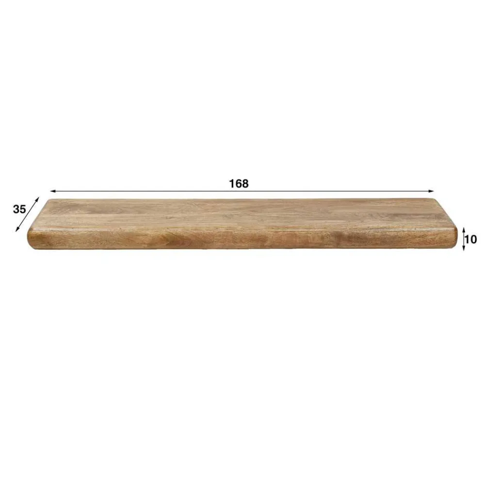 Wohnen Regale<Massivholz Wandboard in Schwebeoptik - Ceoni