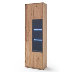 Wohnen Wohnwände<Massivholz Wohnwand Möbel Set - Assela (dreiteilig)