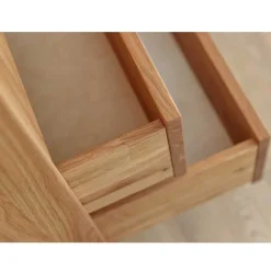Wohnen Kleiderschränke|Schränke<Massivholz-Kleiderschrank mit zwei Schubladen - Fabijola