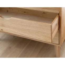 Wohnen Kleiderschränke|Schränke<Massivholz-Kleiderschrank mit zwei Schubladen - Fabijola
