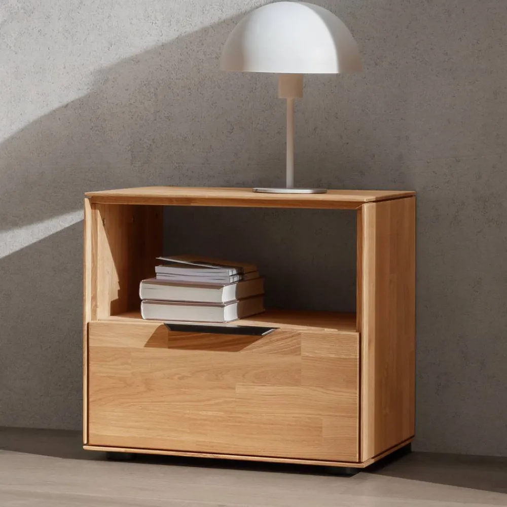 Wohnen Kommoden<Massivholz-Nachtkommode 47 cm hoch - Kassanda
