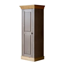 Wohnen Vitrinen<Massivholzschrank Cempino in Grau