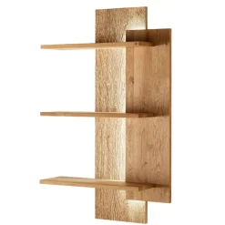 Wohnen Regale<Massivholz-Wandregal aus Wildeiche - Lagossan