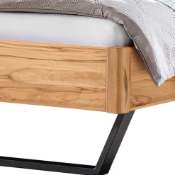 Wohnen Betten<Material Mix Doppelbett aus Wildbuche - Syolino