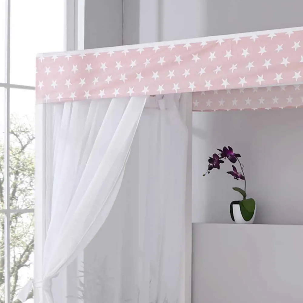 Wohnen Betten<Mädchen Himmelbett Sionara mit Ausziehbett