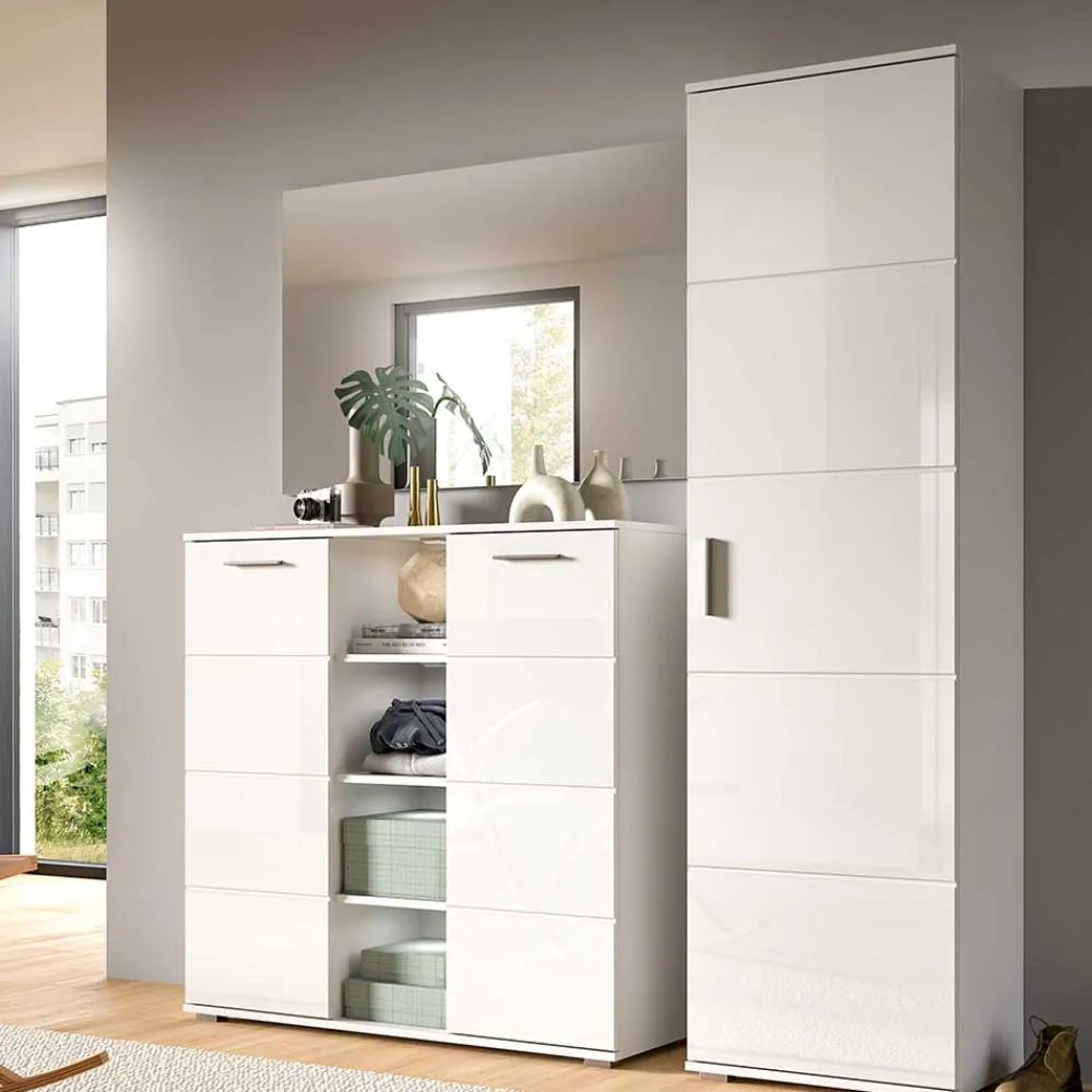 Wohnen Garderoben<Mehrteilige Flurmöbel in modernem Design - Rugova (dreiteilig)