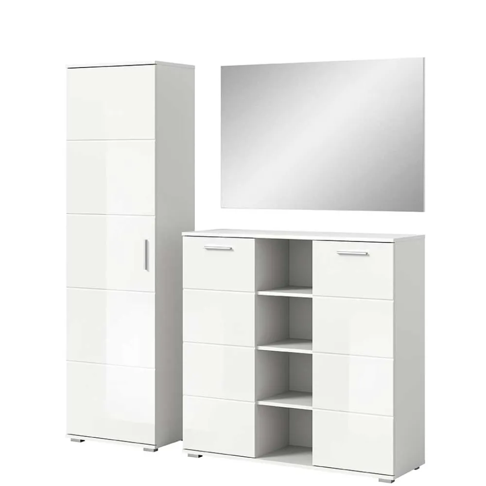 Wohnen Garderoben<Mehrteilige Flurmöbel in modernem Design - Rugova (dreiteilig)