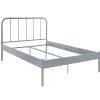 Wohnen Betten<Metall Bett in Grau - Uvienna