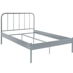 Wohnen Betten<Metall Bett in Grau - Uvienna