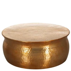 Wohnen Tische<Metall Design Sofatisch in Gold - Lucios