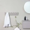 Wohnen Garderoben<Metall Designgarderobe in Taupe - Carnin