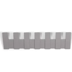 Wohnen Garderoben<Metall Designgarderobe in Taupe - Carnin