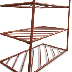 Wohnen Garderoben<Metall Garderobe in Rostfarben - Estren