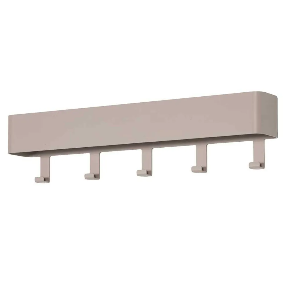 Wohnen Garderoben<Metall Hakenleiste Garderobe in Taupe - Plexino