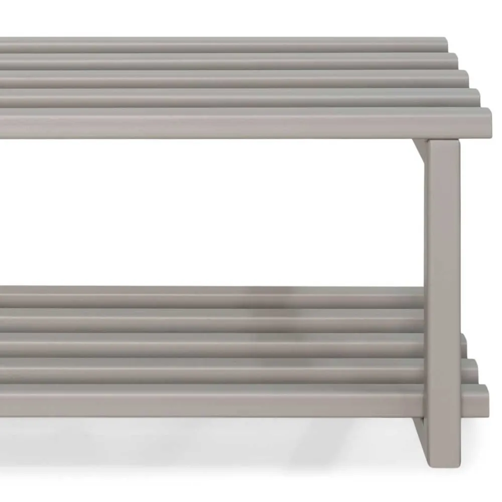 Wohnen Regale<Metall Schuhregal in Taupe - Verinaros