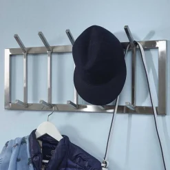 Wohnen Garderoben<Metall Wandgarderobe in Silber - Rading