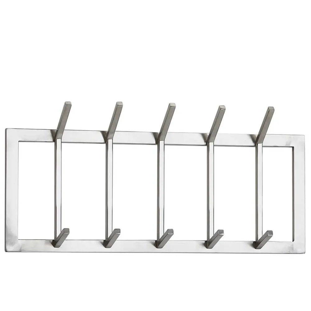 Wohnen Garderoben<Metall Wandgarderobe in Silber - Rading