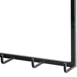 Wohnen Garderoben<Metall Wandgarderobe mit Hutboden - Breznia