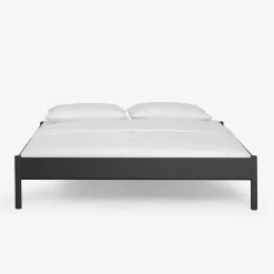 Wohnen Betten<Metallbett ohne Kopfteil Italianas in Schwarz