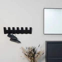 Wohnen Garderoben<Metallgarderobe mit 7 Kleiderhaken - Halfa