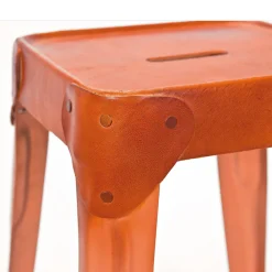 Wohnen Hocker<Metallhocker Ricana in Kupferfarben (4er Set)