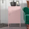 Wohnen Kommoden<Metall-Kommode mit Tür in Rosa - Asbell