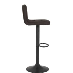 Wohnen Hocker<Microfaser Barstuhl in Schlammfarben - Cervasius (2er Set)