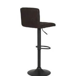 Wohnen Hocker<Microfaser Barstuhl in Schlammfarben - Cervasius (2er Set)