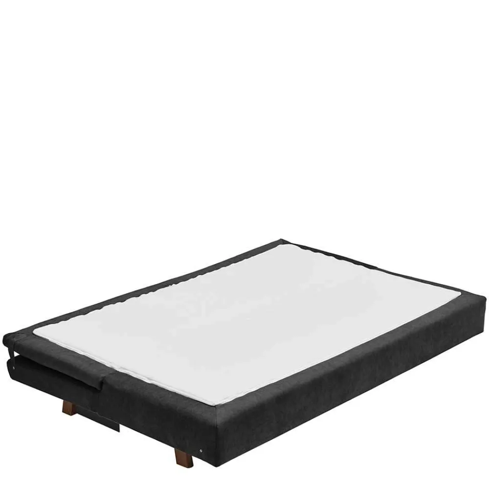 Wohnen Sofas<Microvelours Klappsofa in Schwarz - Ocna