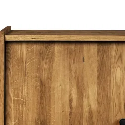 Wohnen Tv & Hifi-Möbel|Lowboards<Mid Century TV Lowboard aus Wildeiche massiv - Hardus