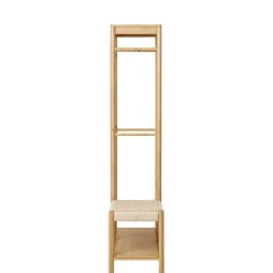 Wohnen Garderoben<Minimalistische Garderobe aus Bambus - Saridio