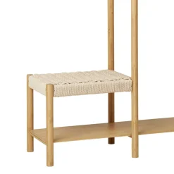 Wohnen Garderoben<Minimalistische Garderobe aus Bambus - Saridio