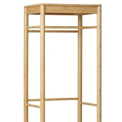Wohnen Garderoben<Minimalistische Garderobe aus Bambus - Saridio
