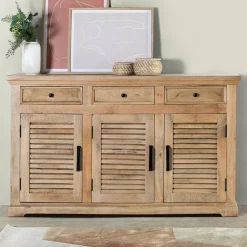 Wohnen Sideboards<Modern Country Anrichte mit Lamellentüren - Muray