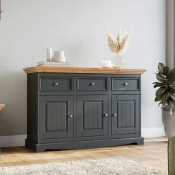 Wohnen Sideboards<Modern Country Kombi-Kommode 130 cm breit - Eromsia
