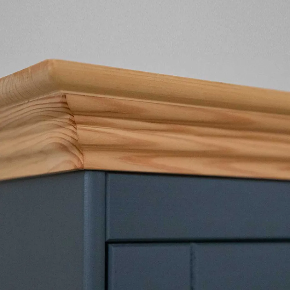 Wohnen Sideboards<Modern Country Kombi-Kommode 130 cm breit - Eromsia