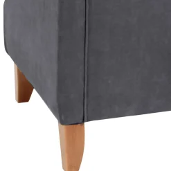 Wohnen Sessel<Modern Country Ohrensessel in Anthrazit - Anram